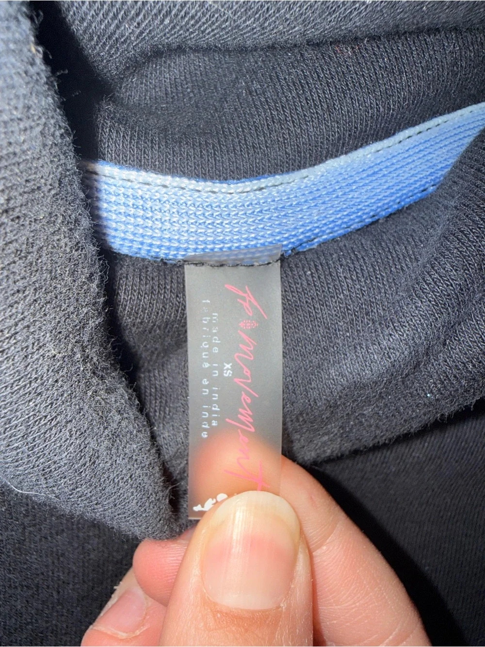 FP Movement On Your Mark Logo Embroidered Funnel-Neck Sweatshirt (oversized) - Picture 6 of 6